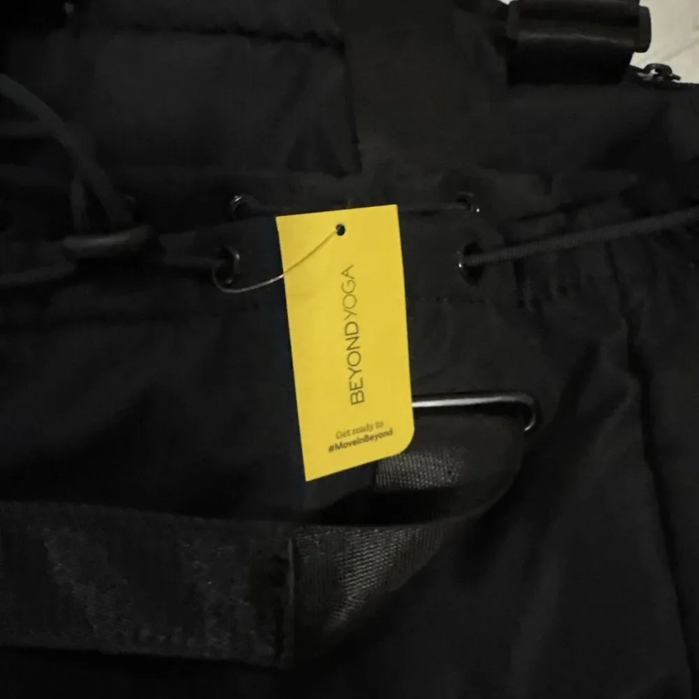 Beyond Yoga Convertible Backpack Tote Bag Nylon Gym Travel Bag NWT